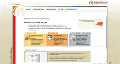 Desktop Screenshot of galliard-engineering.com